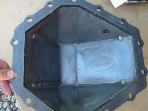 1989 Ford Bronco - Great Lake Offroad diff cover. laser cut, 1 piece