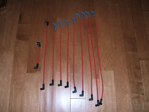 Ford Racing Spark Plug Wires - 1991 Ford Bronco