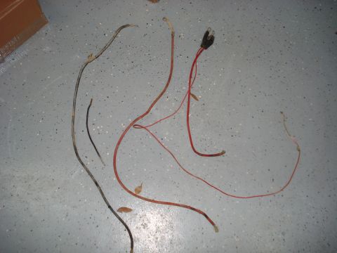 1996 Ford Bronco - All the stock batter cables, 11 years old.