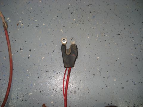 1996 Ford Bronco - Stock piece that connects to the starter relay.