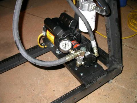 1990 Ford Bronco - Home made power pack installed.