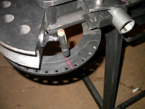 1990 Ford Bronco - Ultra-pimp laser guided degree indicator.