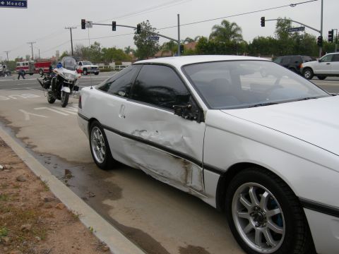 1990 Ford Probe - At scene1
