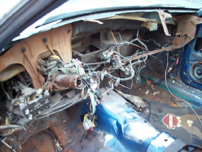 1975 Ford Ranchero - The BEFORE Interior Bwahahahahaha