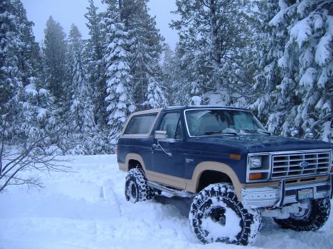 1986 Ford Bronco - Snow 2007