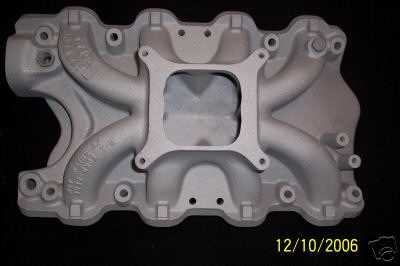 1972 Ford Ranchero - This is an aftermarket aluminum intake manifold, not a 1972 Ford Ranchero.