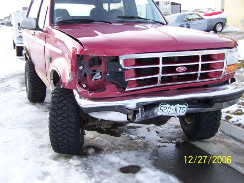 1995 Ford Bronco - Bent TTB , Time for a SAS!!!