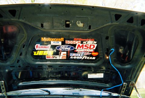 1993 Ford Bronco - Aaaaaa. Stickers!