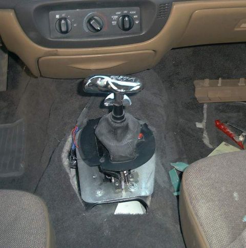 1995 Ford Crown Victoria - positioned for driver comfort