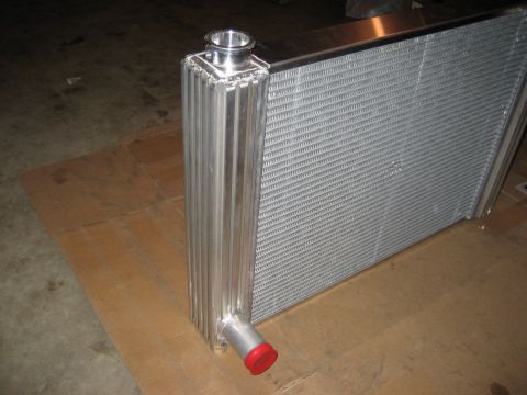 1979 Ford Bronco - Flex-a-lite crossflow radiator