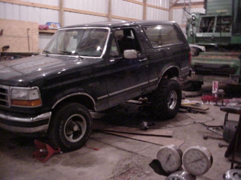 1992 Ford Bronco - back done