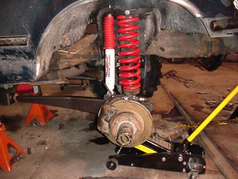 1992 Ford Bronco - side shot, minus front shocks