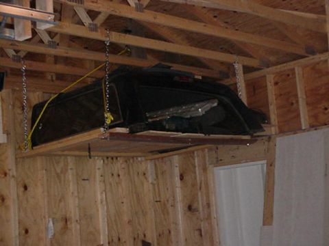 1992 Ford Bronco - top storage