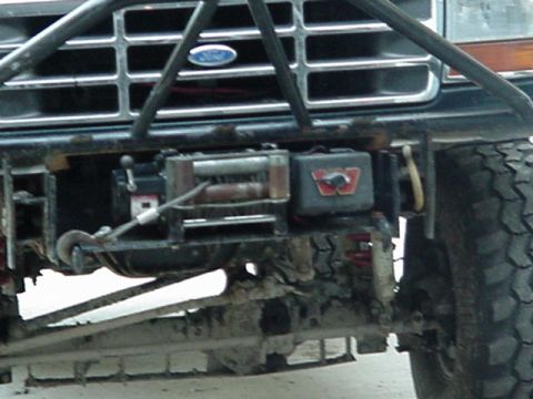 1992 Ford Bronco - winch mount