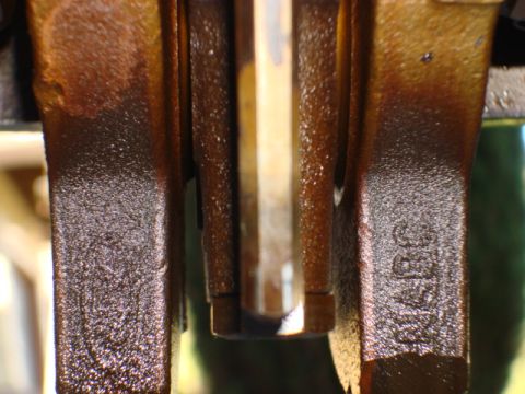 1983 Ford Bronco - this is a close up of the drive it is like a long allen wrench.