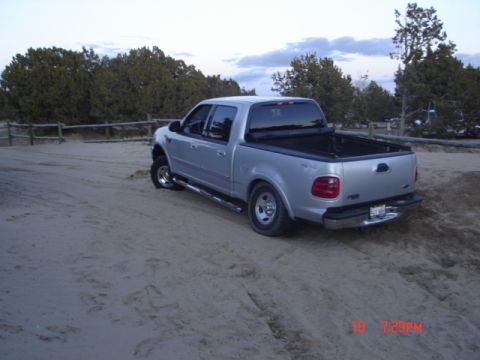 1981 Ford Bronco - Oops...I dun stuck the truck