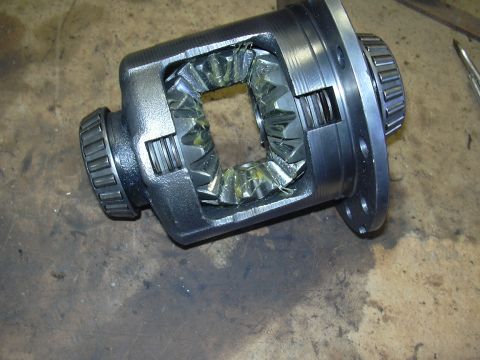 1996 Ford Crown Victoria - This is a differential carrier, a component of a vehicle's drivetrain, shown with its internal gears.