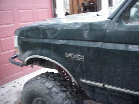 1992 Ford Bronco - tree moded
