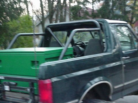 1992 Ford Bronco - another add on support brace.