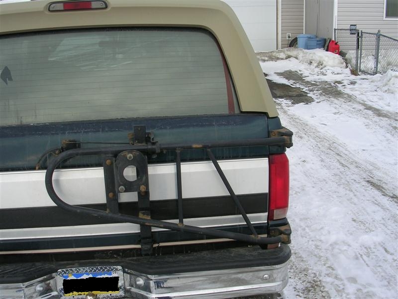 Got to take the tire rack off and paint it this summer
