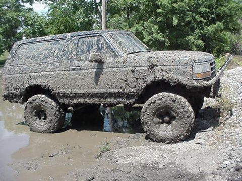 1992 Ford Bronco - After the Bog in Joliet