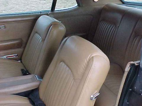 1968 Mercury Cougar - The beautiful all leather upholstery was done at Nationwide Auto Restoration in Jeffersonville, Indiana using the finest Spinneybeck cowhid…