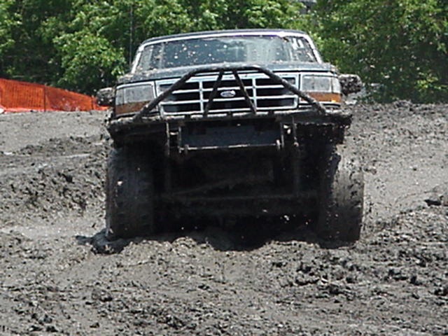 coming out of hole.