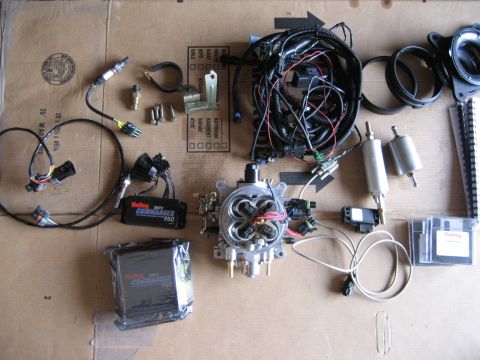 1979 Ford Bronco - Holley commander 950 Pro with wideband kit