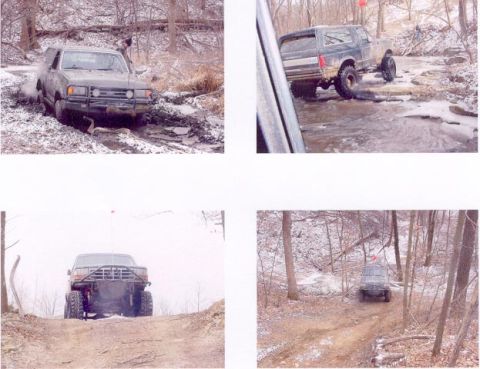 1992 Ford Bronco - in the creek