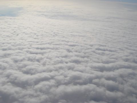 1996 Ford Bronco - Looking down on a sea of clouds from high above the atmosphere.