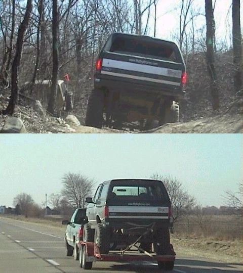 1992 Ford Bronco - trail