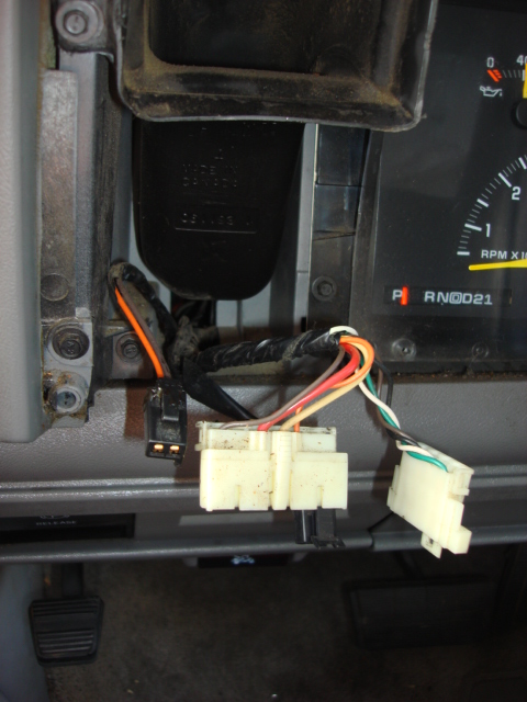 1983 Ford Bronco - 4 torx screws and the face was loose and then 6 plugs and the panel was out. these are the head light/dimmer/rear window latch and the door…