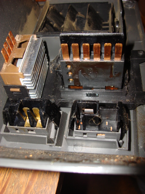 1983 Ford Bronco - if you look closely you can see the oil goo coming out of the switch. think it was coffee or soda or what ever the PO set on the dash as he…