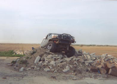 1992 Ford Bronco - testing after lift.