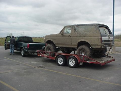 1992 Ford Bronco - another trailer queen shot