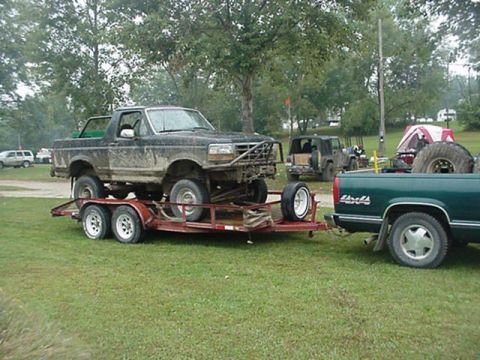 1992 Ford Bronco - dummy tires