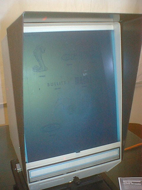 1965 Ford 427 - Ford Rotunda microfiche viewer and fiche