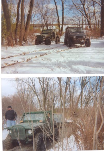 1992 Ford Bronco - two beat up rigs
