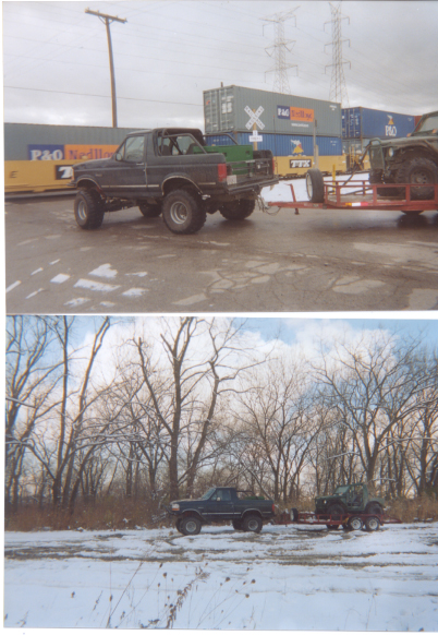 1992 Ford Bronco - scary sight isnt it?