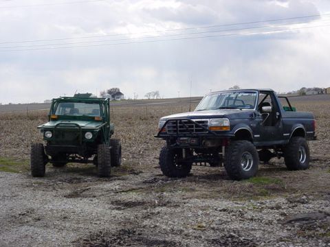 1992 Ford Bronco - both