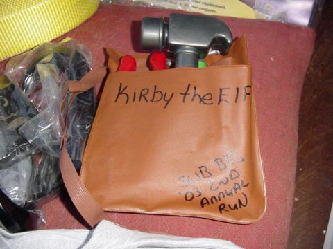 1992 Ford Bronco - won the kerby the elf award at the badlands bash for always wrenching on broke vehicles even though they werent mine.