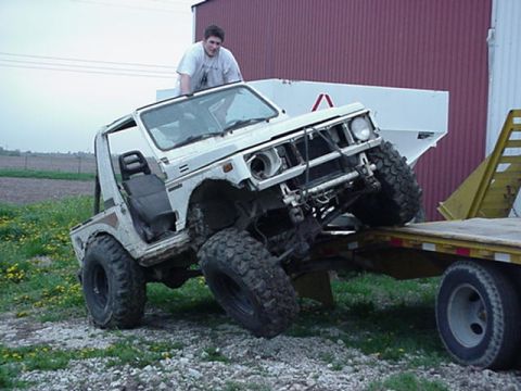 1992 Ford Bronco - maxing the suspension