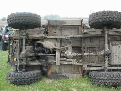1992 Ford Bronco - rolled