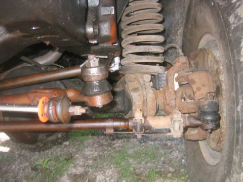 1973 Ford F-100 - '77 F-150 converted to '78/79 steering with '79 Bronco parts.