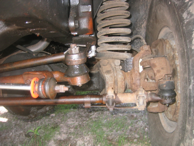 '77 F-150 converted to '78/79 steering with '79 Bronco parts.