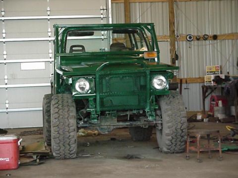 1992 Ford Bronco - zuk after paint