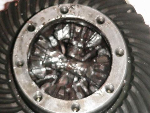 1992 Ford Bronco - Close-up of a differential gear assembly, showing internal components and teeth.
