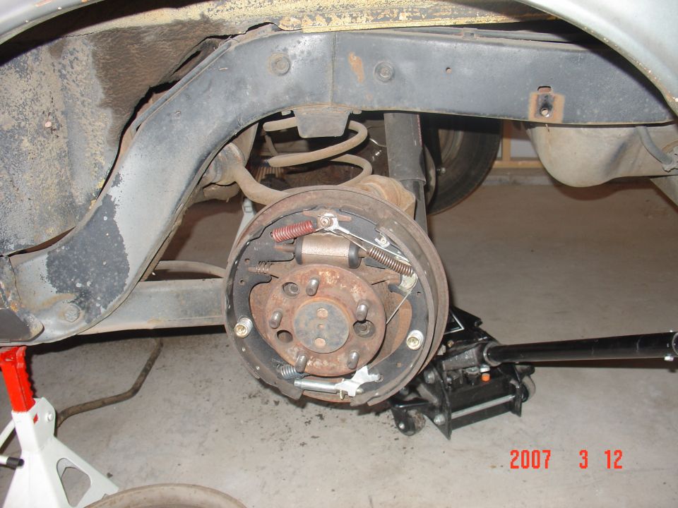 The start of the pull. Tweety allready has new breaks so that wont be messed with.