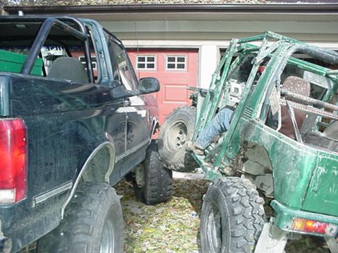 1992 Ford Bronco - what to do when your borred and both rigs are home.
