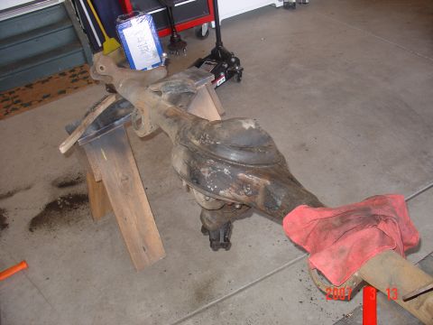 1973 Ford Ranchero - waiting for dissasembly and clean up.